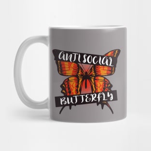 Anti Social Butterfly Mug